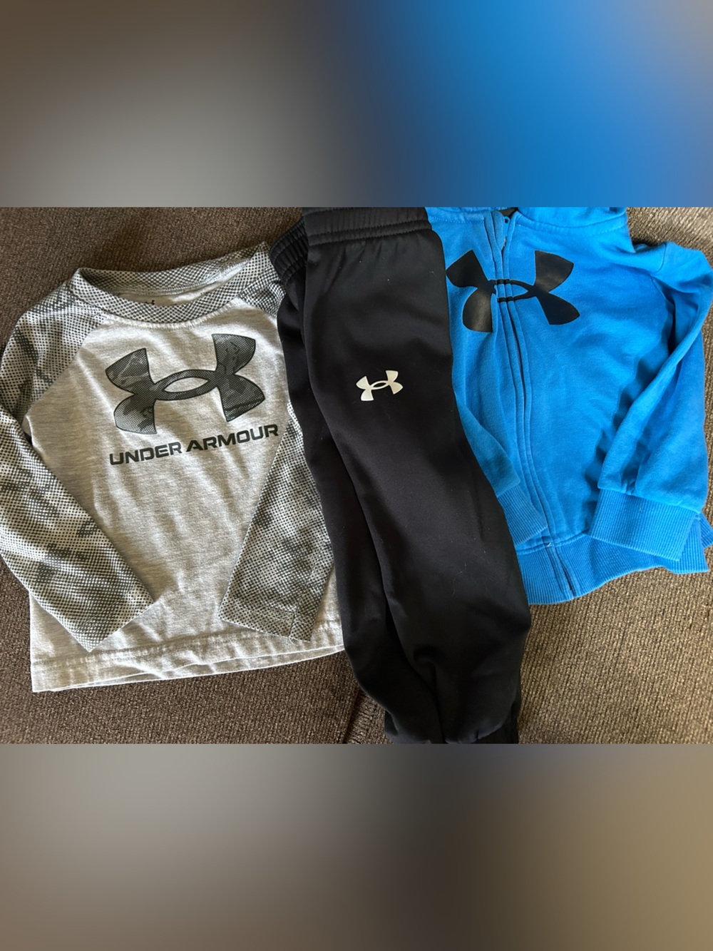 Baby Boy 18 Month Under Armour UA Bundle Set Sweatsuit